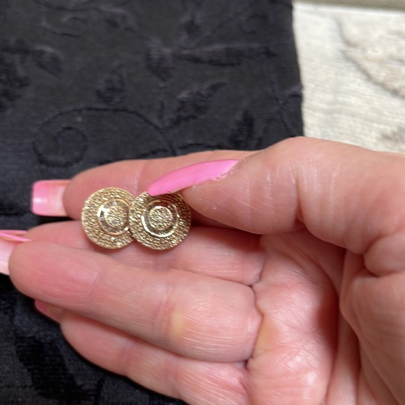 Champagne Diamond earrings in 10K gold - Picture 8 of 8